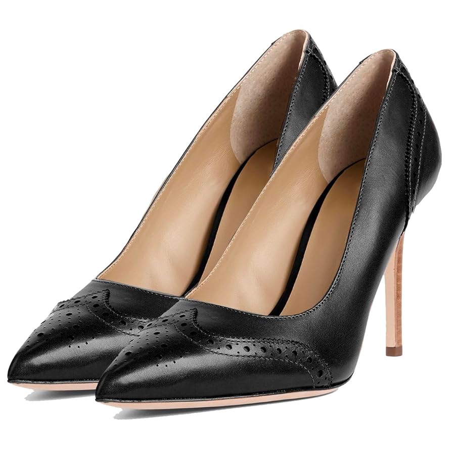 AMERI VINTAGE スタッズパンプス 黒 アメリヴィンテージ SIDE SLIT